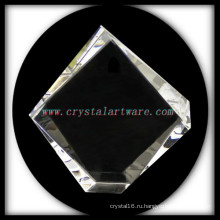 высокое качество чистый кристалл Айсберг фото рамка для лазерной гравировки